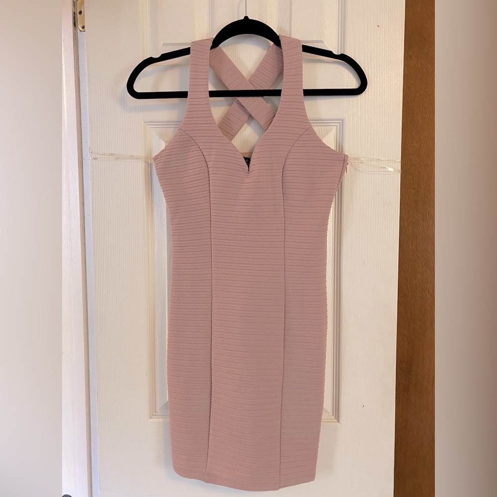 Trixxi Mauve Pink Mini Dress - Juniors Size 3 (NEW w/Tags)